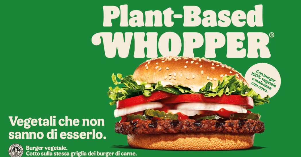 plantaardige Whopper Burger King